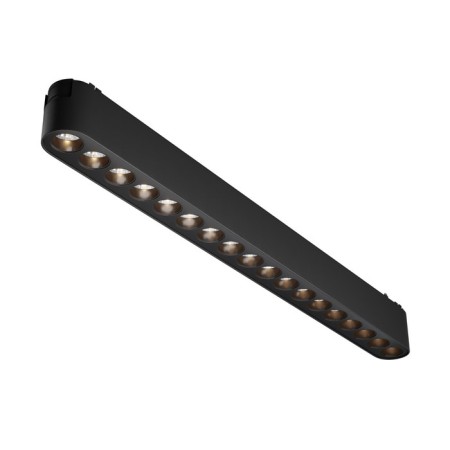 TREECH TRECHNICAL TR082-1-18W3K-M-B, 16W, 33x2.5x2.8 cm, LED, 1800LM, 3000K, Black Color Black