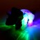 Dinosaur "gears", light and sound, works from batteries, green color