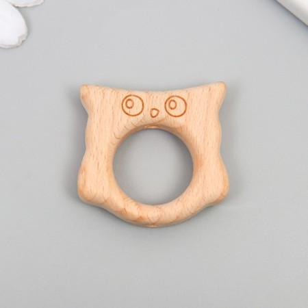 Bead for creativity tree "Owl" 4,1x3.8 cm