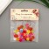 A set of buttons of decorative plastic "Bright round" set of 50 pcs 1.2x1.2 cm