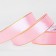 Satsis tape "Golden threads", 25 mm × 23 ± 1 m, pink color No. 004