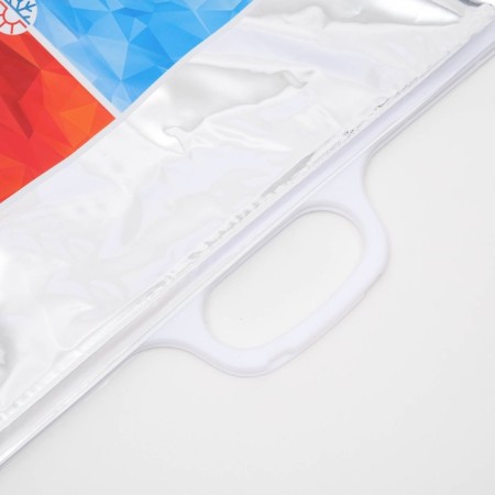 Thermal package with a three -layer print with a bottom fold of 42 x 45+14 cm-3