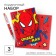 Chancellery set, notebook A6, pen, stickers, spider-man