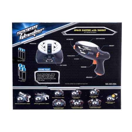 TIR Projection "Space Shooter", light and sound effects, works from batteries-3