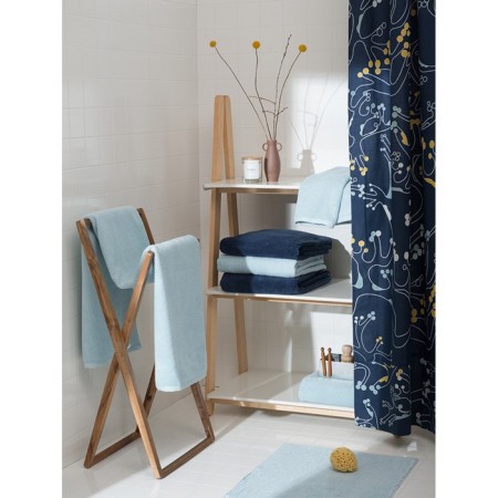 Tkano Essential towel, 612 gr, size 90x150 cm, dark blue color-8