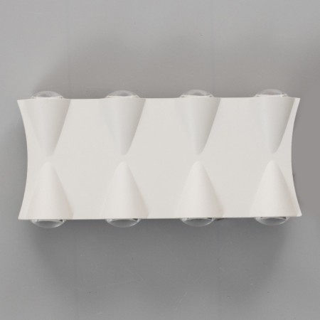 Lamp "BISO" 8XLED 8W 4000K IP66 white 19x4.5x8 cm-1