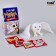 Antistress label with stickers "owl", with a hydrogel,