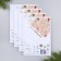 New Year. Bookmarks for Iriegs Mix "New Year's Post"