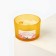 Aromatic candle with natural stones "Create an atmosphere": flowers, 5 x 7.5 cm.