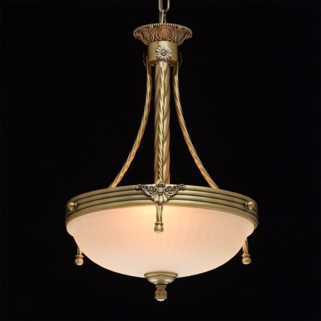 Aphrodite lamp, 3x60W E14, bronze 35x35x87 cm-1