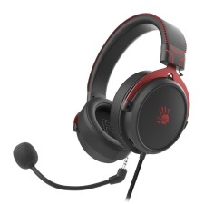 Наушники с микрофоном A4Tech Bloody M590i красный/черный 1м мониторные USB оголовье (M590I   1068576