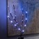 LED branch 70 cm, 20 LED, brown, AAH2 (not complete), white glow