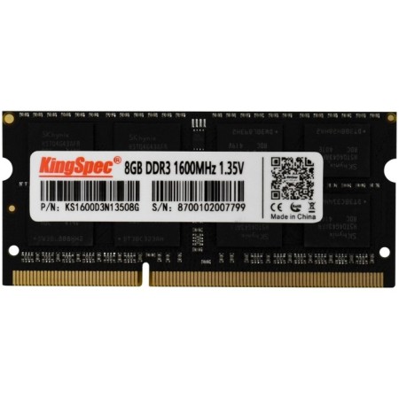 Memory module DDR3L 8GB 1600MHz KS1600D3N13508G RTL PC3-12800 CL11 SO-Dimm 204-PIN 1.35V
