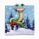 Gift package “Happy New Year!”, Snake, 22 x 22 x 10 cm, New Year
