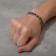 Bracelet male "Atlant" shackles, color silver, 22 cm