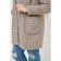 Female jacket, size 54, gray color