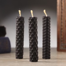 A set of candles from wax 