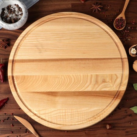 Menzhitsa Wooden "Universal", with a cutting board, 35 cm, array of ash-1