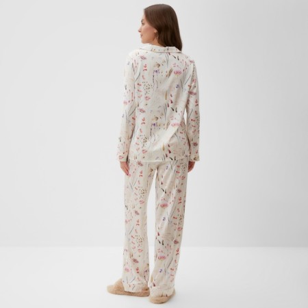 Пижама женская (рубашка и брюки) KAFTAN Spring р. 40-42-10