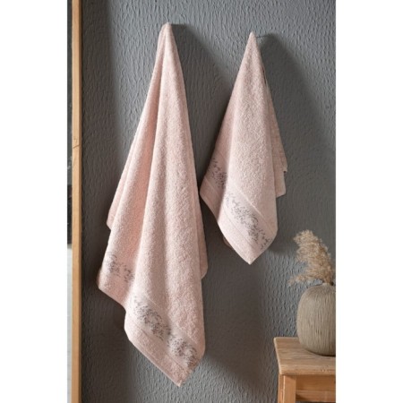 Bamboo towel 70x140 Betsy light pink-1