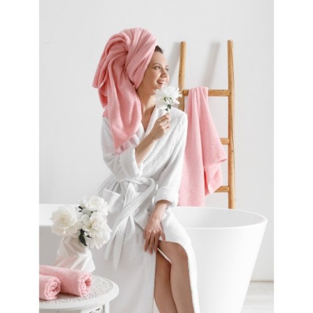 Trush Tensor Guten Morgen, 400 gr, size 50x90 cm, pink color-6