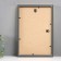 Photo frame plastic Gallery 20x30 cm, 641811 gold (plastic screen)