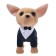 Interactive puppy "My friend", walks, barking, sings a song, wags its tail