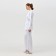 Women's costume (tunic, trousers) minku: casual collection color white, size 42