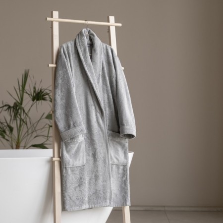 Tao robe, size XL, gray color-4