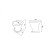 Toilet "Dachny", white