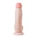 Strap-on super-giant on the fastening of Lovetoy, realistic, 33 cm, bodily color