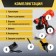 Kraskopult Battery Tundra, 21 V, 800 ml, 1.5 Ah, 650 ml/min, nozzle 1.8/2.5 mm