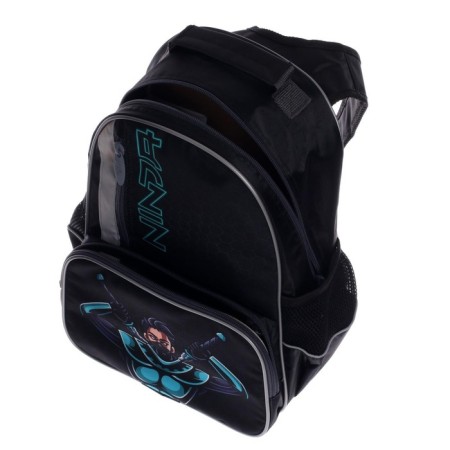 School backpack, 37 x 26 x 13 cm, ergonomic back, calligrata orth "ninja"-13