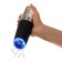 Electric mill Luazon Let-003, gravitational, plastic, from batteries, black