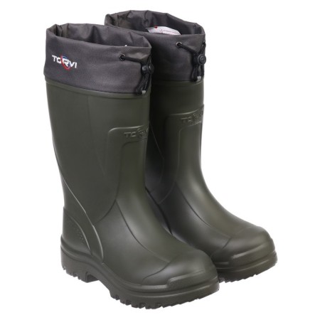 Torvi winter boots with fur, 4 -layer liner -45C, olive color size 46