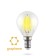 VOLTEGA 7136, 9W lamp, 4.5x4.5x7.8 cm, E14, 800LM, 2800K, transparent color