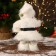 Santa Claus "in a fur white suit, with a bag" moves, 11x30 cm
