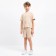 Set for a boy (shirt, shorts) minku beige color, height 122