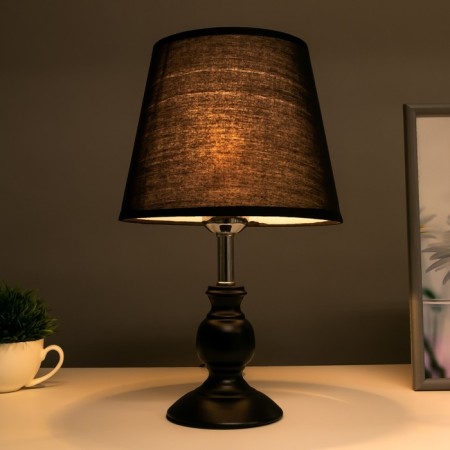 Table lamp 58086/1 1x40W E27 Black 27x27x40 cm Risalux-2