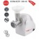 Meat grinder Electric Kem-P2U 303-01 "Assistant", reverse, 1500 watts, 4 nozzles, white color