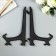 Steaches for plates 27.5 cm, black ， for plates d = 30-35 cm