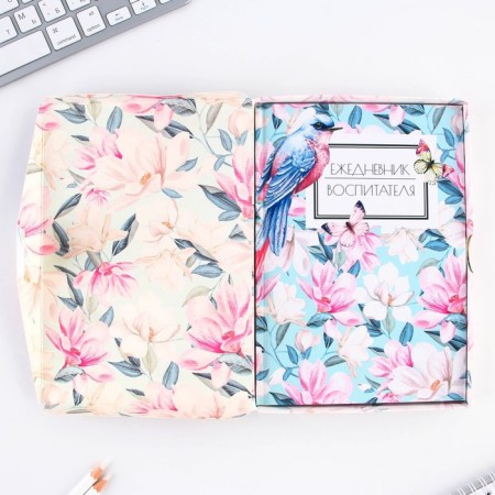 Diary in a gift box "Beloved teacher", A5 format, 80 sheets, solid cover-2