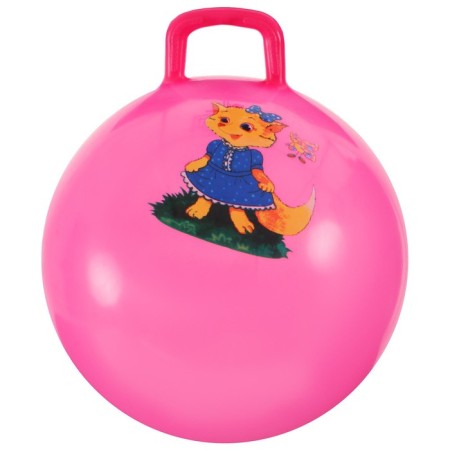 Ballion-jump with a handle Zabiaka, D = 45 cm, 350 g, Mix color-9