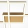 Ceiling Lamp Maytoni Mod015CL-L80GK, LED, 3x78 W, 670x780x80 mm, 4300 lm, gold