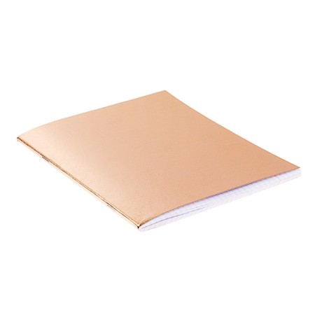 Notebook 48 sheets, in a cage, Metallic "Gold", Bumvinyl cover, OFSET block-1
