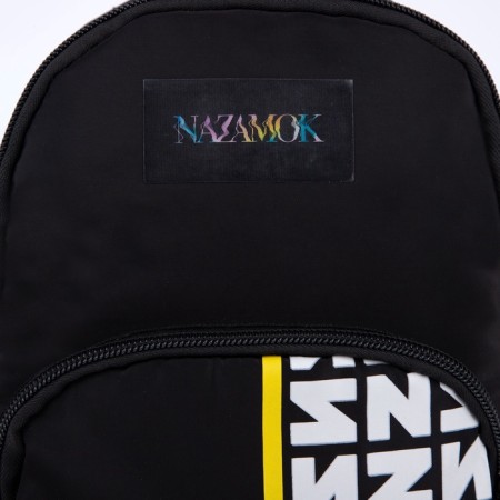 Shoulder bag, nazamok, black color-1