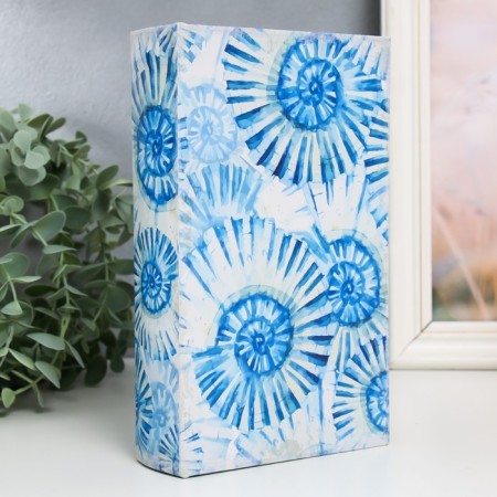Safe-Kniga tree to the leatherette "Blue shells" 21x13x5 cm