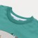 Longslit for the boy, the color is green, height is 86 cm