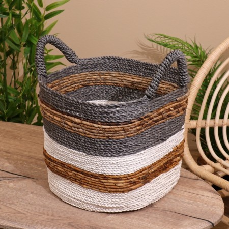Wicker basket 35x35x40 cm-1