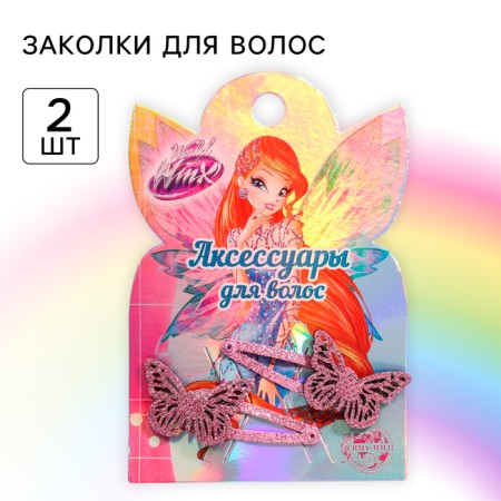 Hair hair clip, 2 pieces Winx